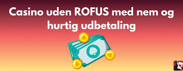 Bedste Online Casino Uden ROFUS - Spill Sikkert og Ansvarligt Bedste Online Casino Uden ROFUS - Spill Sikkert og Ansvarligt